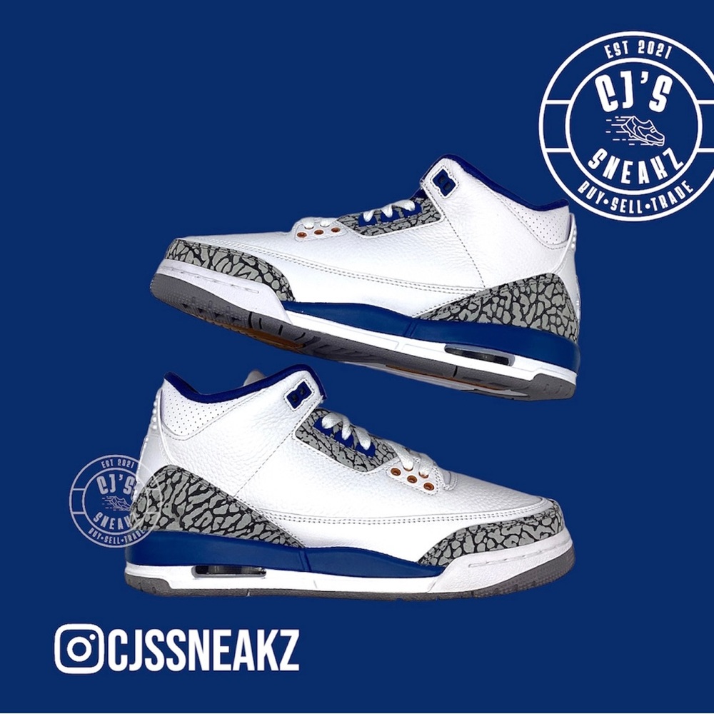 Authentic Air Jordan Retro 3 ‘Wizard’ Size 7 Grade School DS